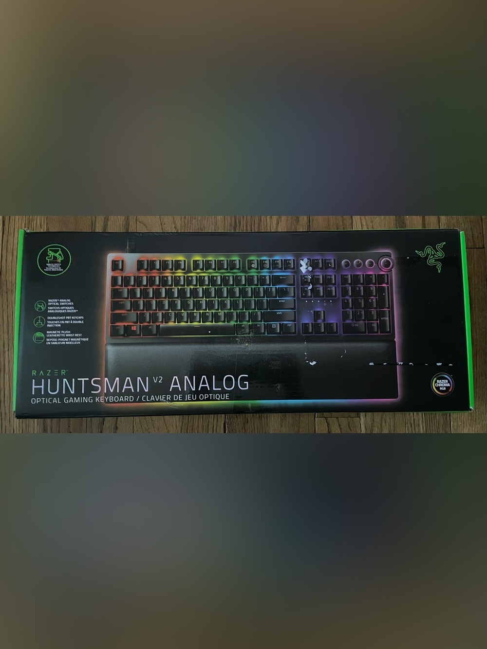 Open Box Razer Huntsman V2 Analog Optical Gaming Keyboard - Picture 5 of 8